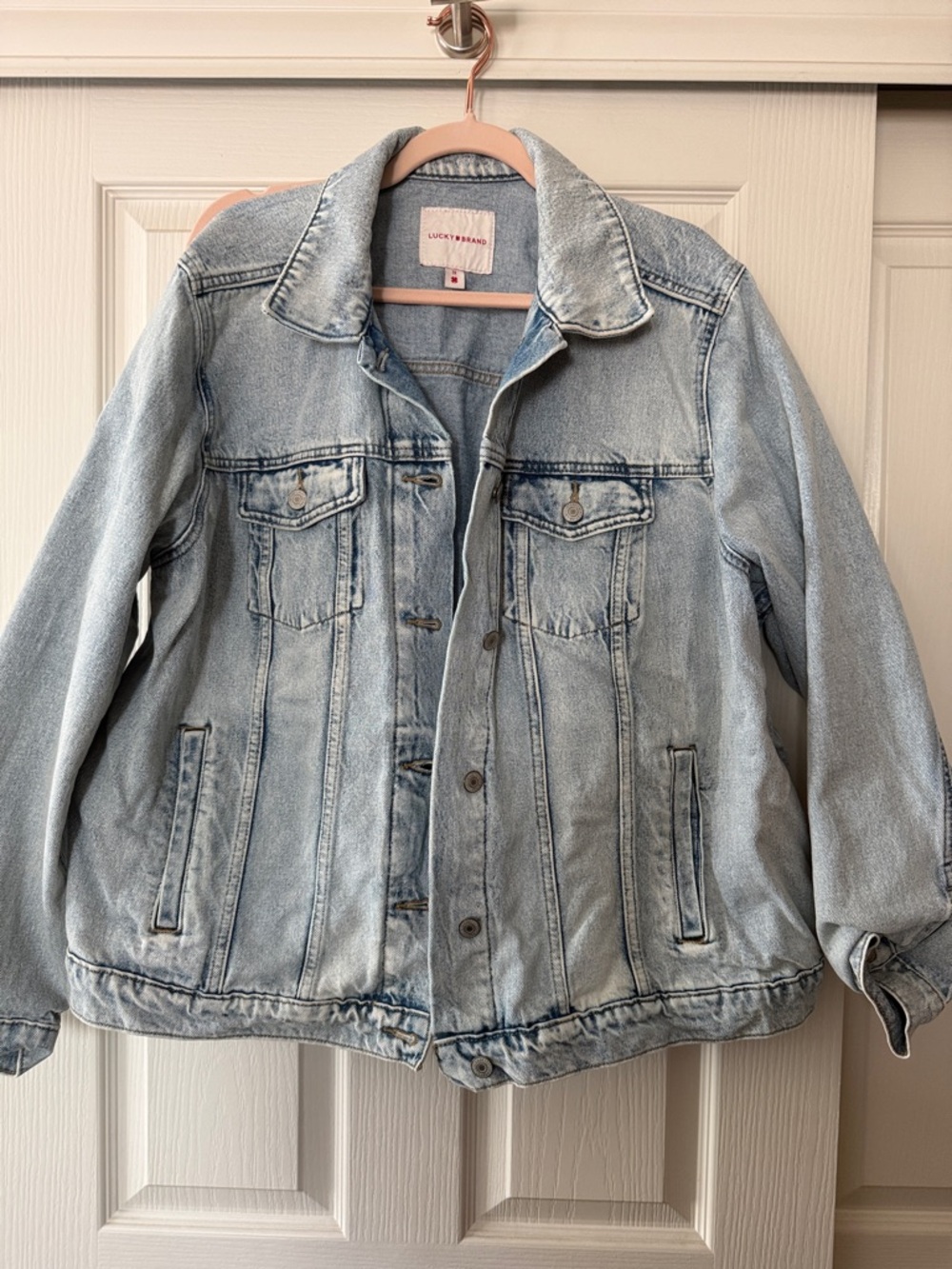 Lucky Brand denim jean jacket 3x